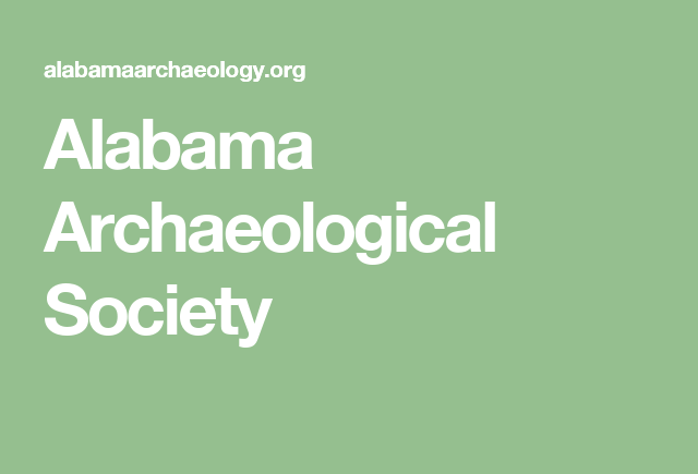 Alabama Archaeological Society logo