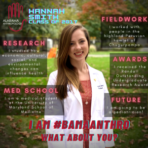 Hannah Smith department recruitment poster