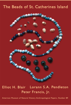 book cover featuring an assortment of beads