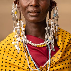 person wearing traditional garb
